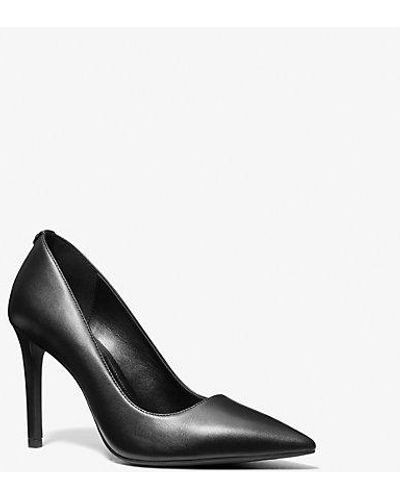 Michael Kors Mk Alina Flex Leather Pump - Black