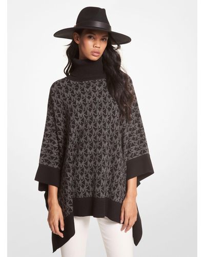Michael kors poncho cheap