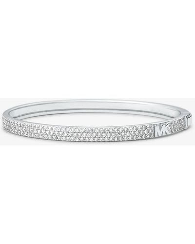 Michael Kors Premium Silver Slider Bracelet | 0126292 | Beaverbrooks the  Jewellers