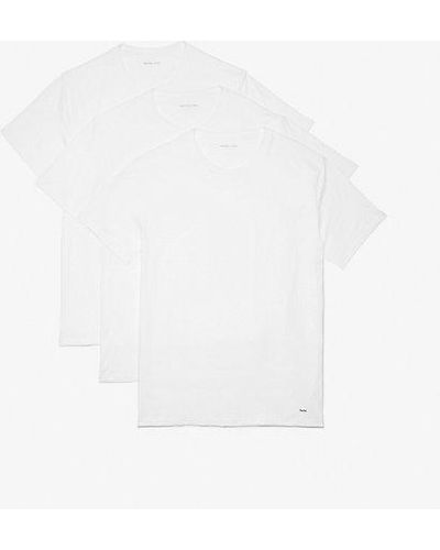 Michael Kors 3-pack Cotton T-shirt - White