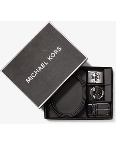 Michael Kors 6-in-1 Logo Belt Box Set - Multicolor