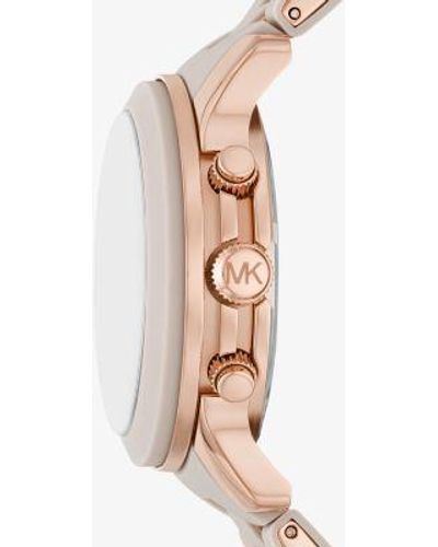Michael Kors Slim Runway Three-hand Stainless Steel Watch 38mm in  