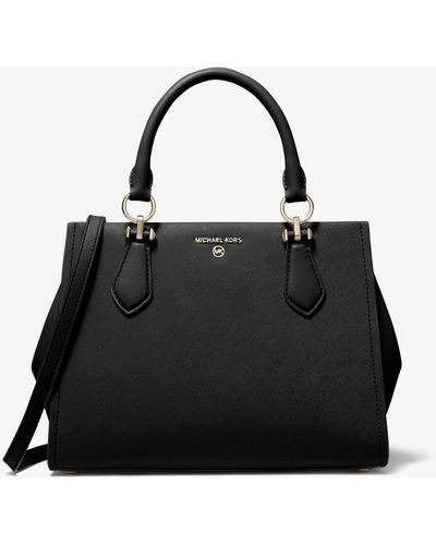 Black Michael Kors Satchel bags and purses for Women | Lyst