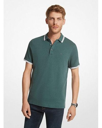 Michael Kors Greenwich Cotton Polo Shirt