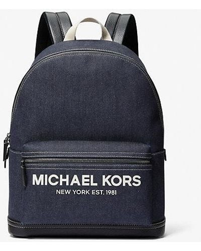 Michael Kors Cooper Denim Backpack - Blue