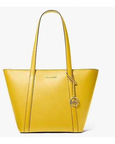 Michael Kors Pratt Large Tote Bag - Yellow