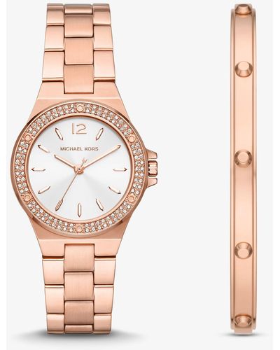 Michael kors watch deals and bracelet gift set