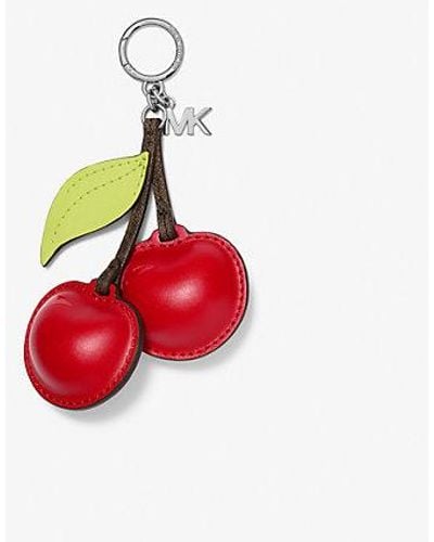 Michael Kors Cherry Key Chain - Red
