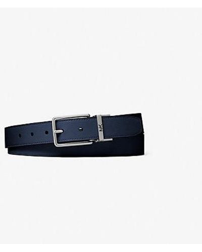 Michael Kors Reversible Belt - Blue