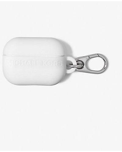 Michael Kors Logo Embossed Case For Apple Airpods Pro® - White