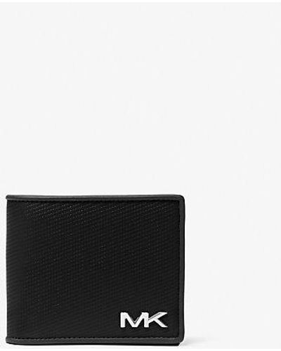 Michael Kors Varick Leather Billfold Wallet - White