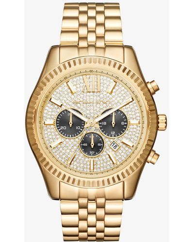 Michael Kors Lexington Watches for - Up to off | Lyst