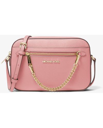 Michael Kors Pink Crossbody Bags for Women - Up to 81% off | Lyst