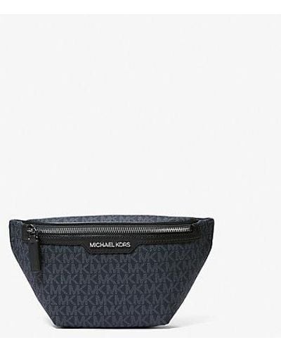 Michael Kors Cooper Mini Logo Belt Bag - Blue