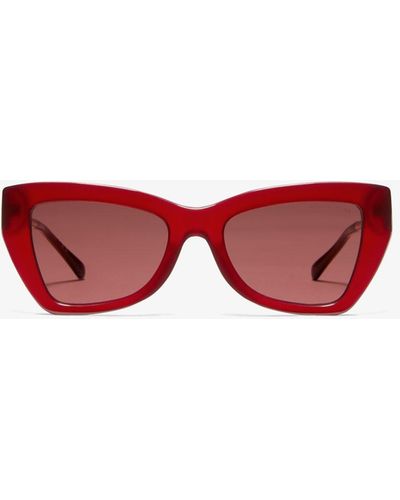 Michael Kors Sonnenbrille Montecito - Rot