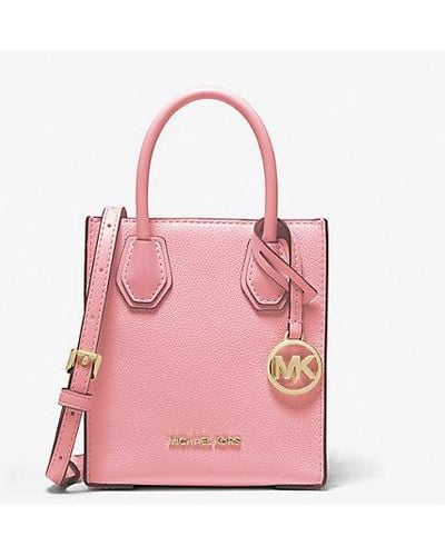 Michael Kors Jet Set Travel Extra Small Duffle Crossbody Bag, Pink Mk/Gold  : Amazon.co.uk: Fashion