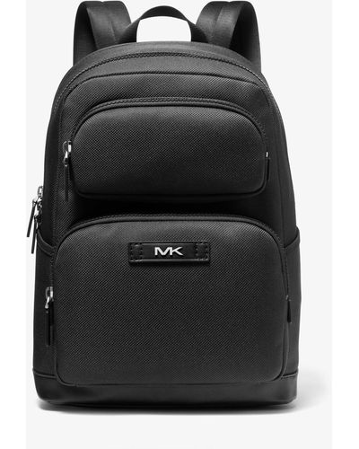 Michael Kors Kent Woven Backpack - Black