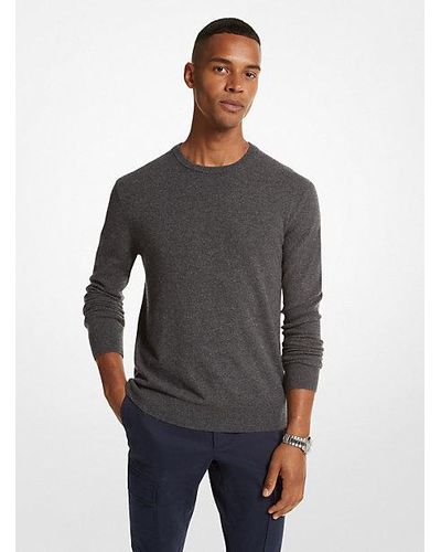 Michael Kors Mk Cashmere Sweater - Grey