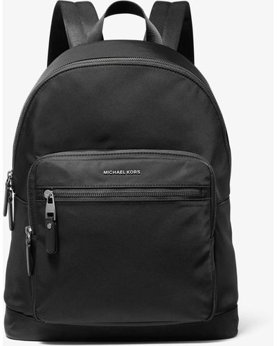 Michael Kors Hudson Nylon Backpack - Black