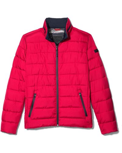 Michael Kors Quilted Puffer Jacket - Red