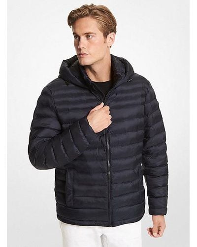 Michael kors packable down jacket long hotsell