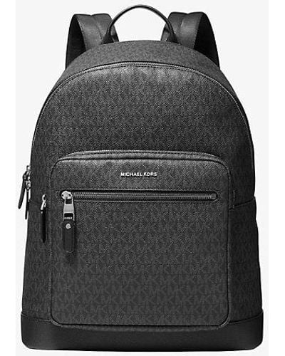 Michael Kors Mk Hudson Logo Backpack - Black