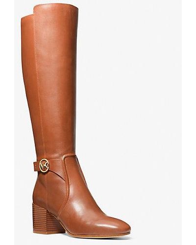 Michael kors womens riding deals boots