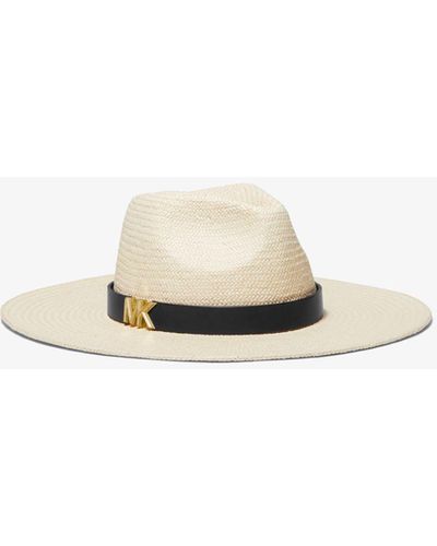 Michael Kors Karli Straw Hat - White