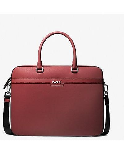 Michael Kors Cooper Briefcase - Red