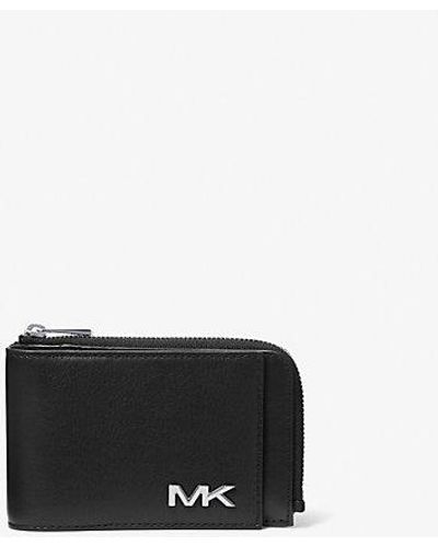 Michael Kors Varick Leather Wallet - White