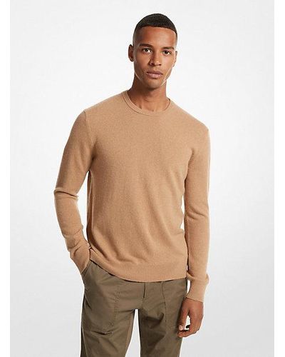 Michael Kors Mk Cashmere Sweater - Natural