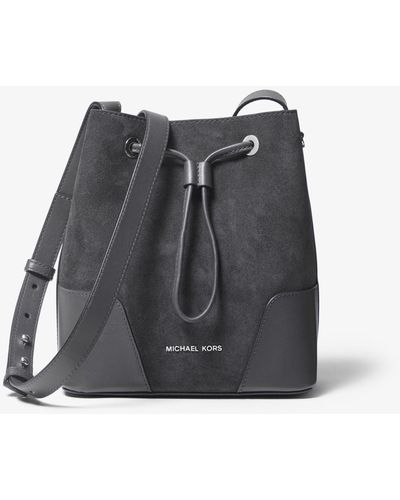 Michael Kors Mk Sm Bucket Bag - Grey