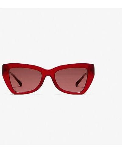 Michael Kors Montecito Sunglasses - Red