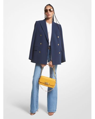 Michael Kors Blazer in crêpe - Blu