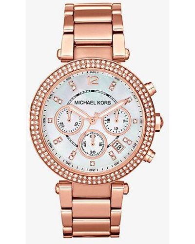 Michael Kors Parker Watches for Women Up to 60 off Lyst