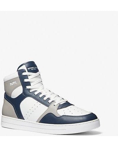 Michael Kors Jacob Leather High-top Sneaker - White