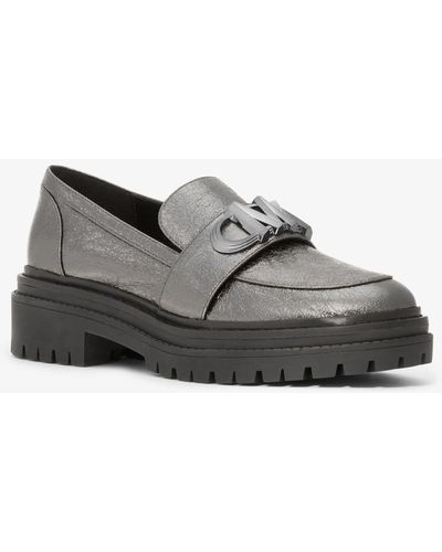 Michael kors loafers womens grey deals