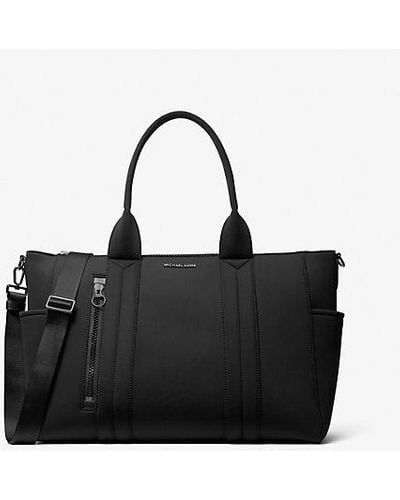 Michael Kors Brooklyn Scuba Travel Tote Bag - Black