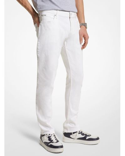 Michael Kors Slim-Fit-Jeans - Weiß