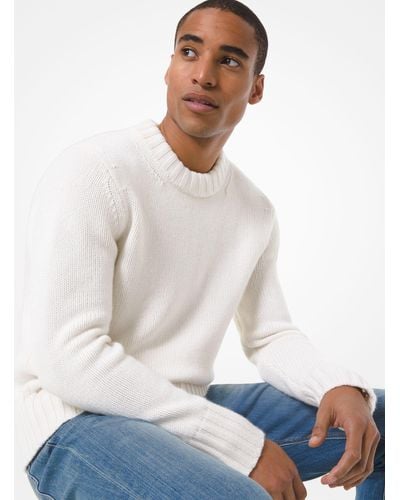 Michael Kors Cashmere Sweater - White