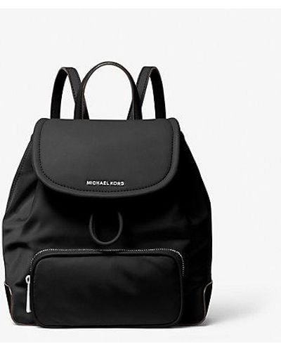 MICHAEL Michael Kors Backpack With 'Cara Small' Logo - Black