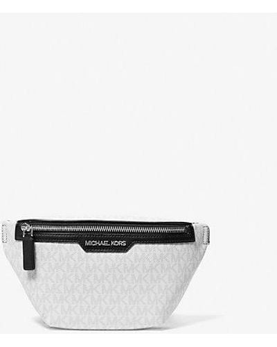 Michael Kors Cooper Mini Logo Belt Bag - White