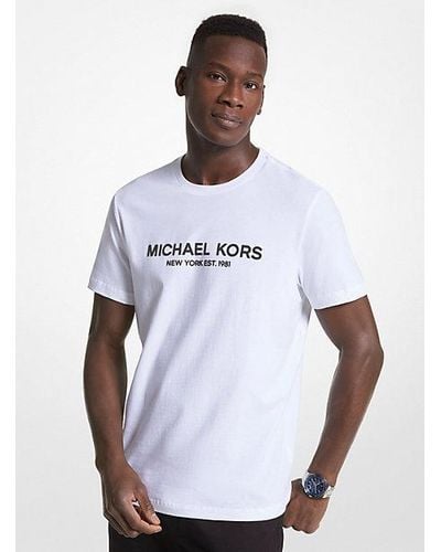 Michael Kors Logo Cotton T-shirt - White