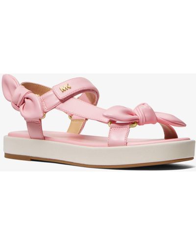 Michael Kors Phoebe Bow Sandal - Pink