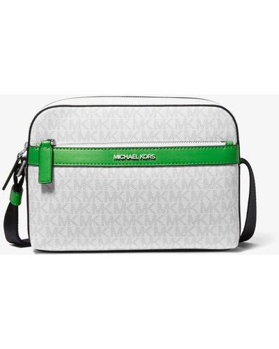 Michael Kors Cooper Logo Camera Bag - Green