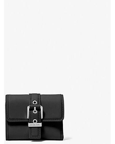 Michael Kors Colby Small Leather Tri-fold Wallet - White