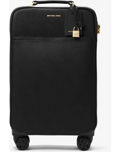 Michael Kors Jet Set Travel Large Saffiano Leather Suitcase - Black