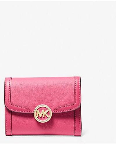Michael Kors Leida Medium Wallet - Pink