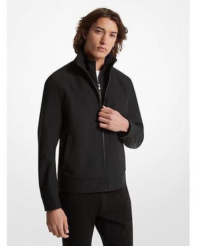 Michael Kors Kilkenny Mixed-media Jacket - Black