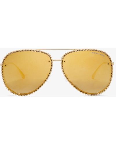 Michael Kors Mk Portofino Sunglasses - Metallic